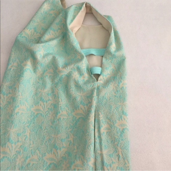 JuJu S'amuse Mint Shift Dress Sleeveless Cut-Out - Picture 7 of 8